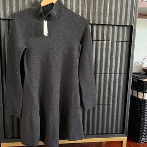 Banana Republic Charcoal Knit Dress